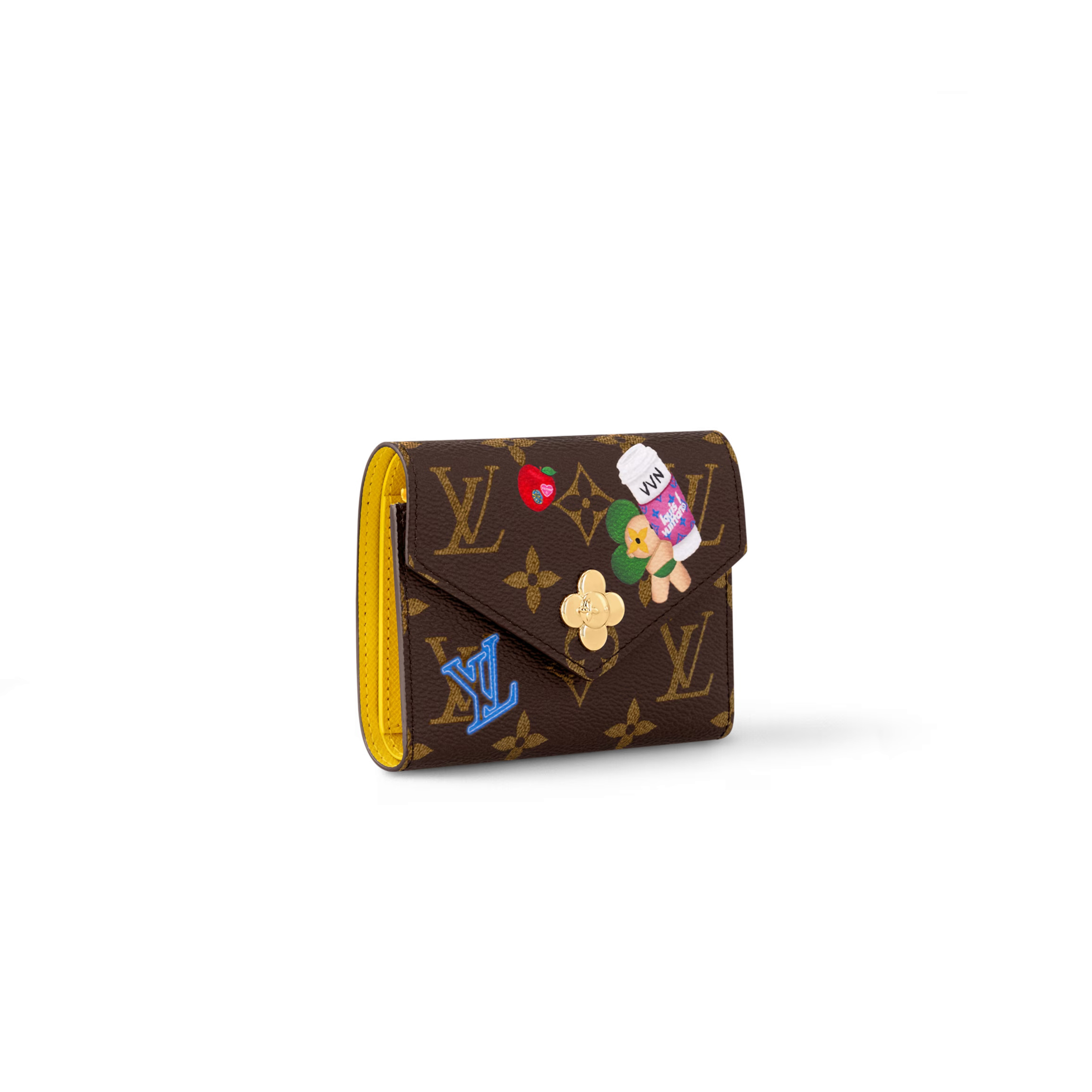 l**is V*t*n 57th street nyc victorine wallet m12961 (12*9*3cm)